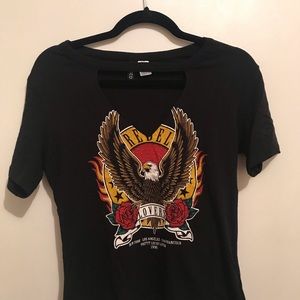 Rebel Cutout T-shirt